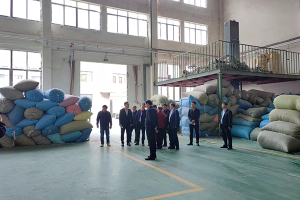 河南省台前县李县长携台前县委组织部一行来我司参观指导并洽谈投资意向
